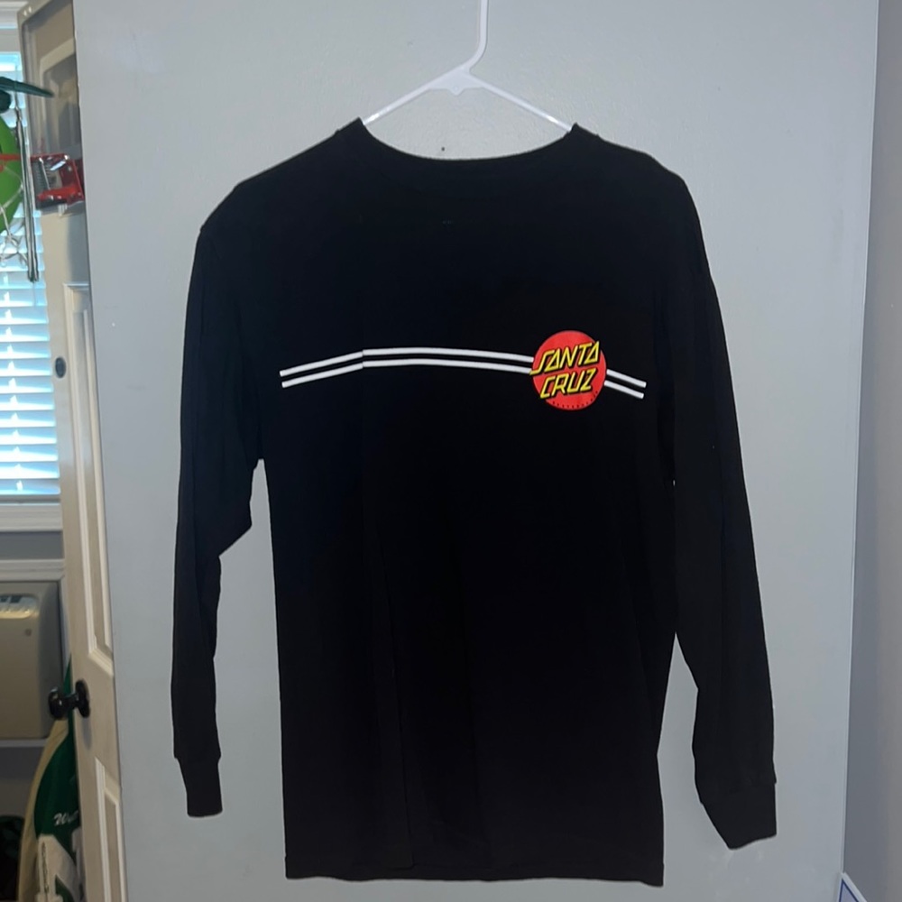 santa cruz skateboards long sleeve t shirt